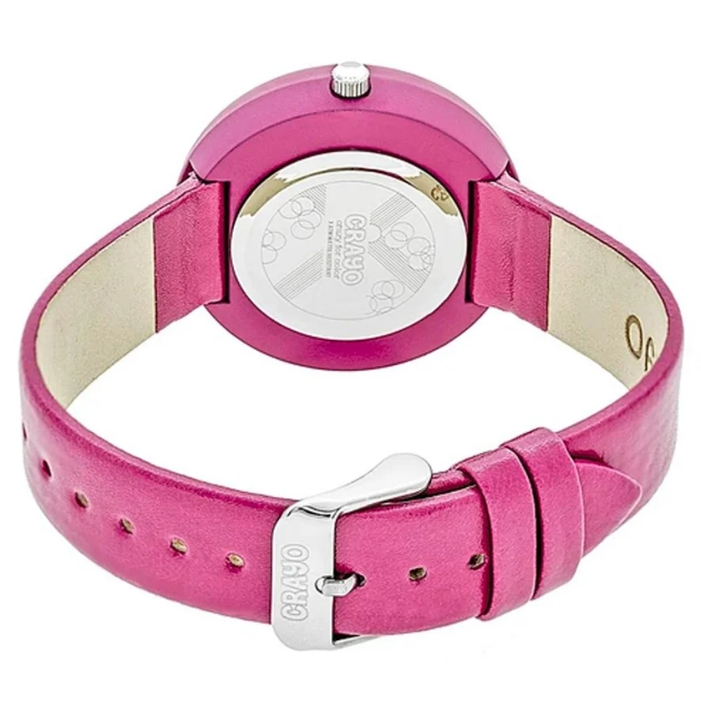 CRAYO Celebration Unisex Pink Watch